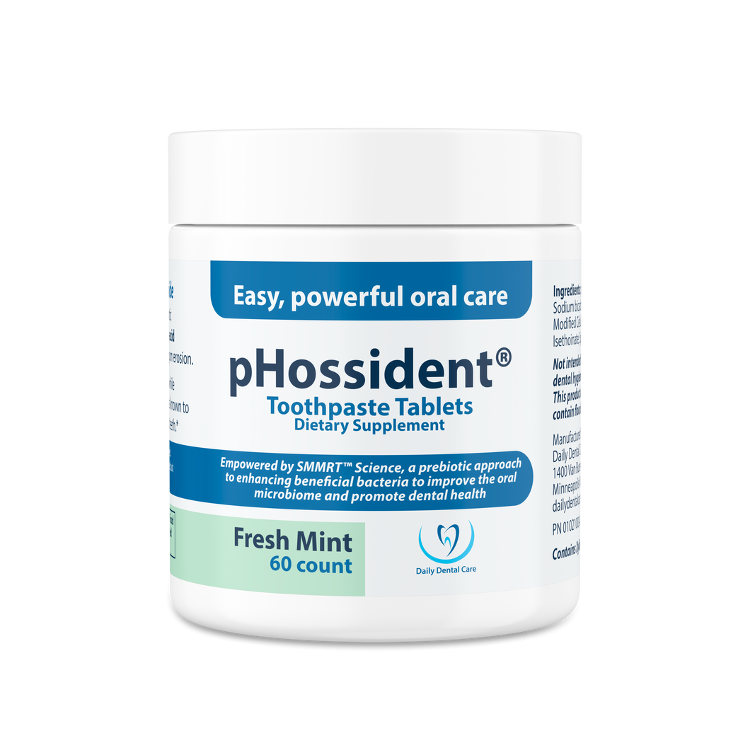 pHossident® Toothpaste Tablets (60ct) (pre-order)