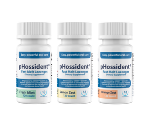 pHossident® Fast Melt Lozenges (120ct) - BUNDLE (Mint, Lemon